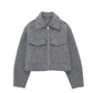 Bomber Jacket Gris