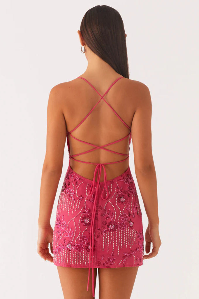 Ibiza Orange Dress
