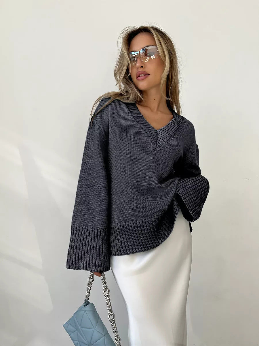 Casual Chic V-Neck Sweater