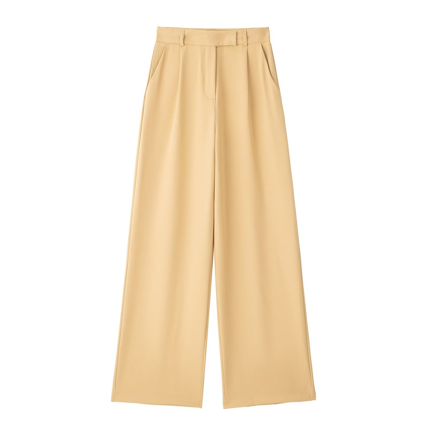 Beige skandinavische Hose