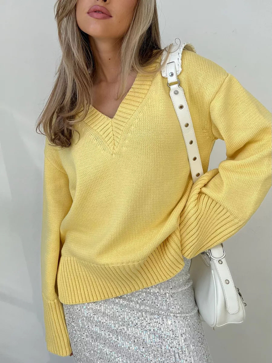 Casual Chic V-Neck Sweater