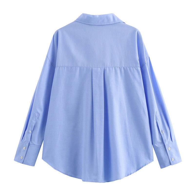 Chemise Scandic Bleu Rayée