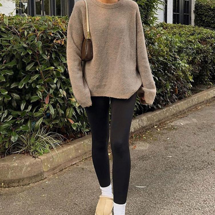 Pull Knit Brown