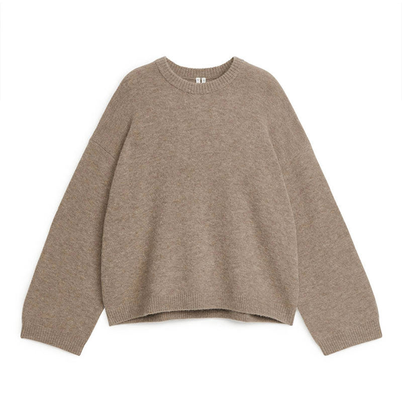 Pull Knit Brown