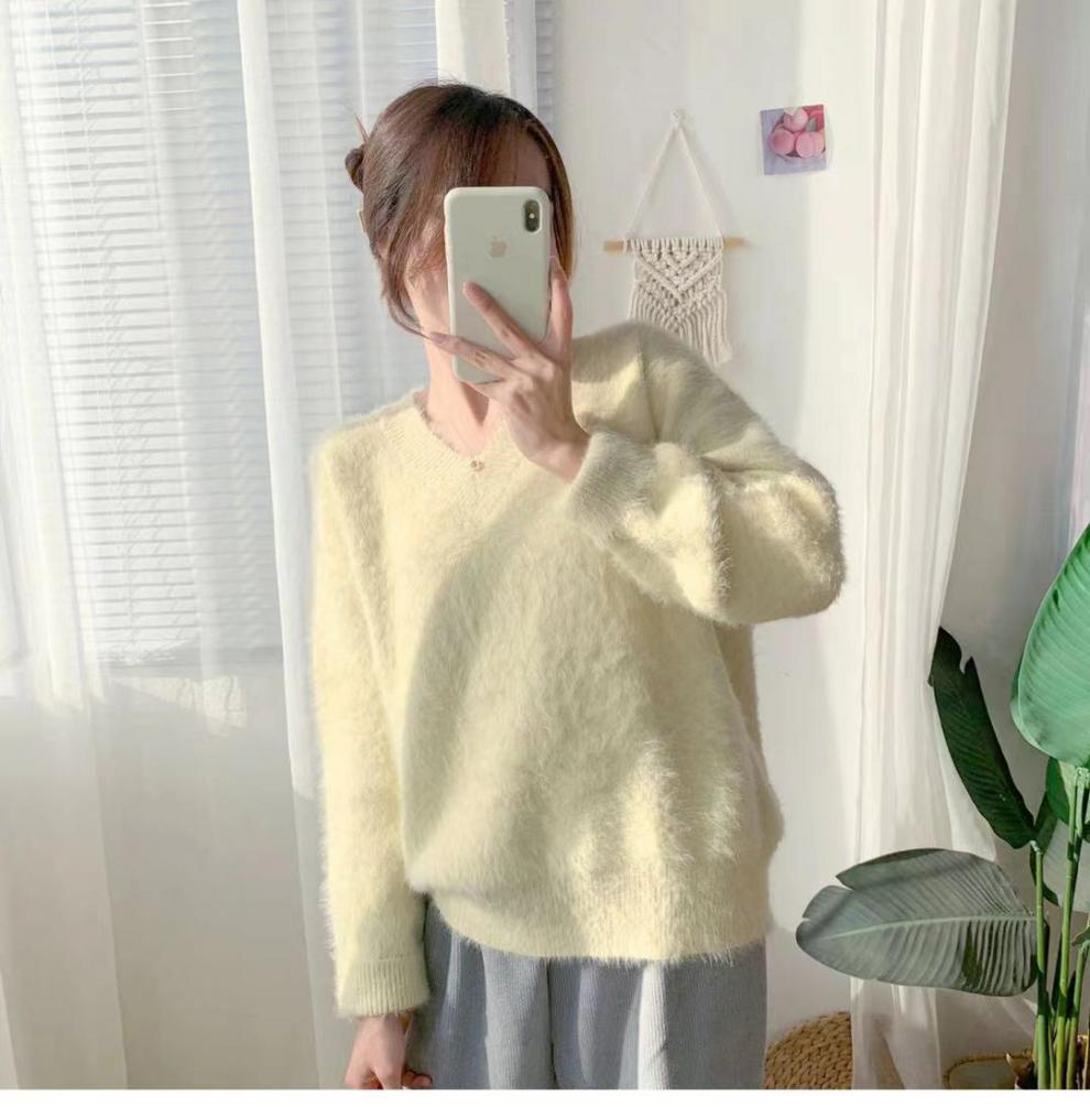 Pull Moelleux Chic Jaune