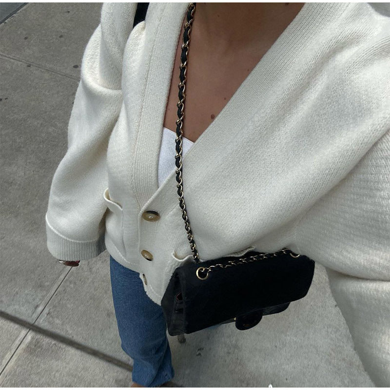 Cardigan en Tricot Blanc