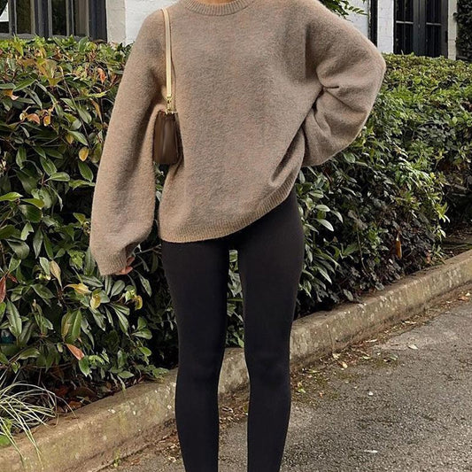 Pull Knit Brown