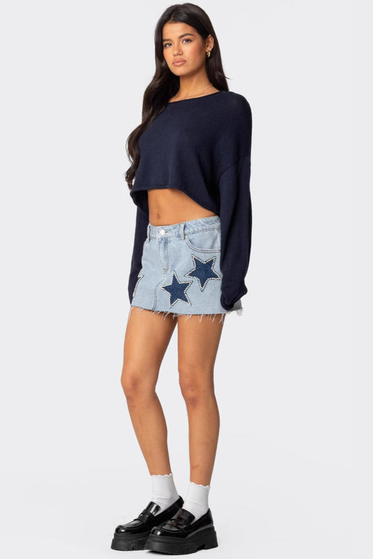 Jupe Jean "Stars"