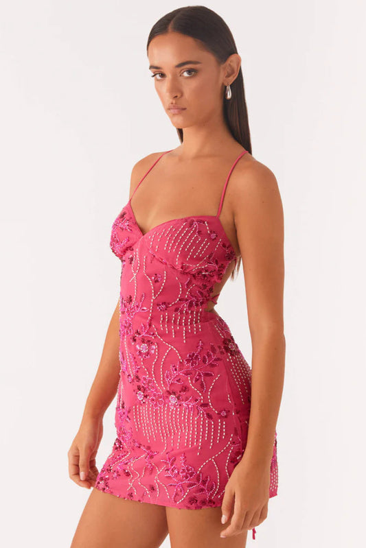 Ibiza Orange Dress