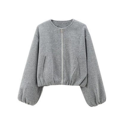 Veste Courte Gris