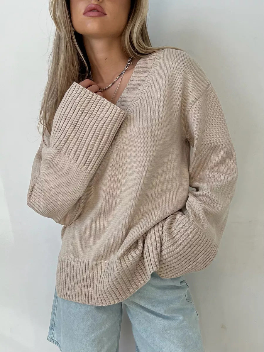 Casual Chic V-Neck Sweater