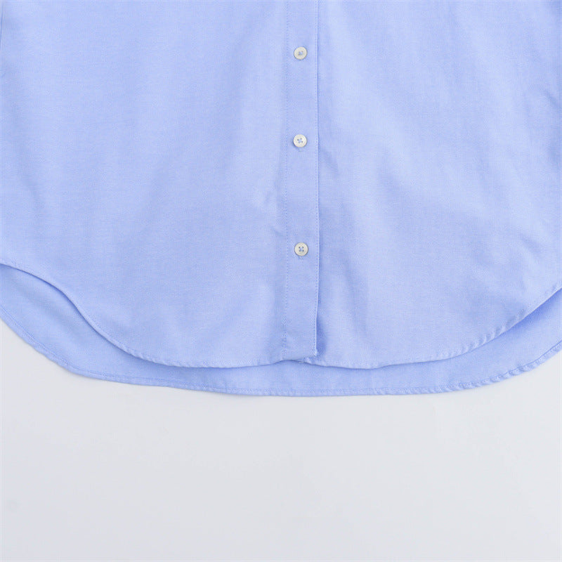 Chemise Scandic Bleu Rayée